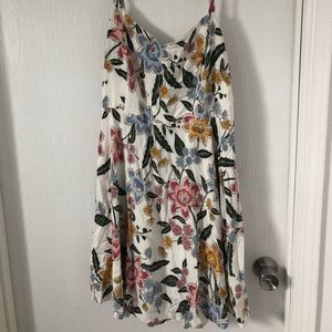 White old navy dress